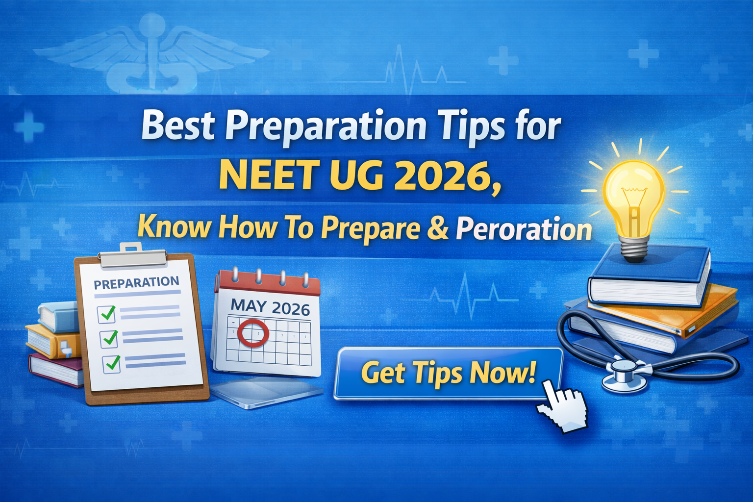Best Preparation Tips for NEET UG 2026, Know How To Prepare & Peroration